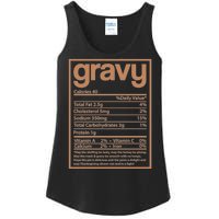 Thanksgiving Gravy Nutrition Facts Ladies Essential Tank