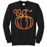 Thanksgiving Halloween Pumpkin Fall Autumn Plaid Sweatshirt