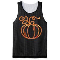 Thanksgiving Halloween Pumpkin Fall Autumn Plaid Mesh Reversible Basketball Jersey Tank