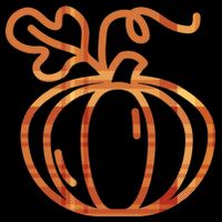 Thanksgiving Halloween Pumpkin Fall Autumn Plaid Premium T-Shirt