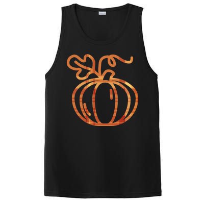 Thanksgiving Halloween Pumpkin Fall Autumn Plaid PosiCharge Competitor Tank