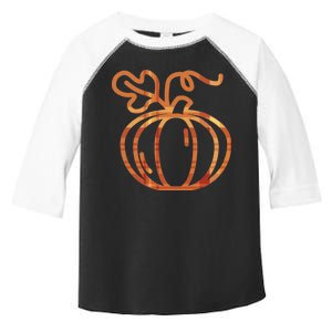 Thanksgiving Halloween Pumpkin Fall Autumn Plaid Toddler Fine Jersey T-Shirt