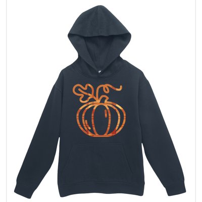 Thanksgiving Halloween Pumpkin Fall Autumn Plaid Urban Pullover Hoodie