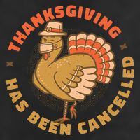 Thanksgiving Has Been Canceled Adult Drive Performance Visor