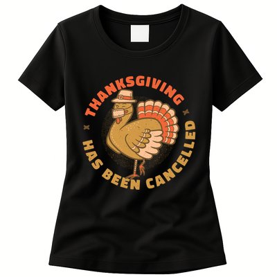 Thanksgiving Has Been Canceled Womens T-Shirt