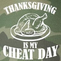 Thanksgiving is My Cheat Day Legacy Tie Dye Trucker Hat