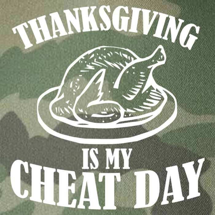 Thanksgiving is My Cheat Day Legacy Tie Dye Trucker Hat