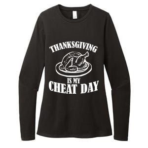 Thanksgiving is My Cheat Day Womens CVC Long Sleeve Shirt