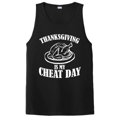 Thanksgiving is My Cheat Day PosiCharge Competitor Tank