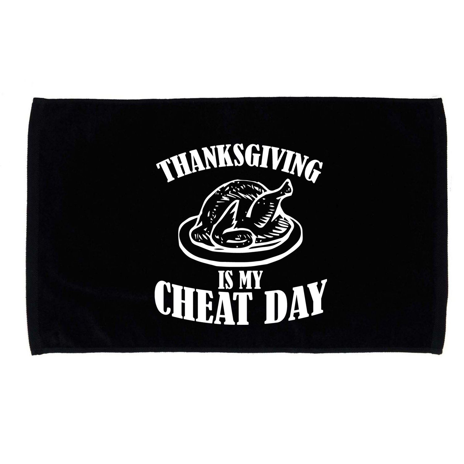 Thanksgiving is My Cheat Day Microfiber Hand Towel