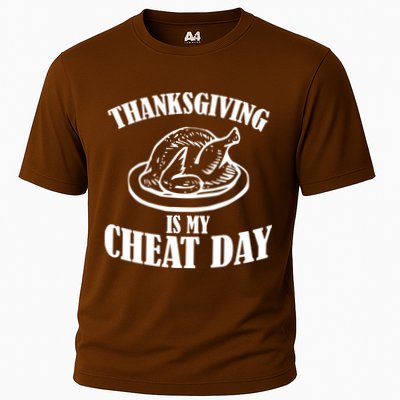 Thanksgiving is My Cheat Day Performance Shirt