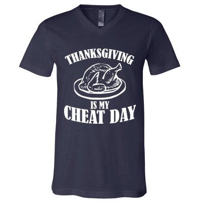 Thanksgiving is My Cheat Day V-Neck T-Shirt