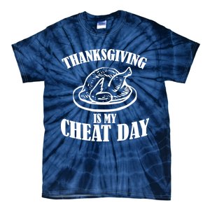 Thanksgiving is My Cheat Day Tie-Dye T-Shirt