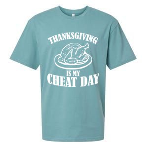 Thanksgiving is My Cheat Day Sueded Cloud Jersey T-Shirt