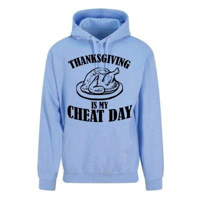 Thanksgiving is My Cheat Day Unisex Surf Hoodie