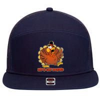 Thanksgiving Let's Get Basted 7 Panel Mesh Trucker Snapback Hat