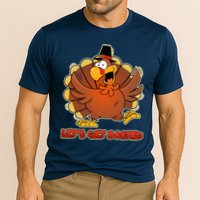 Thanksgiving Let's Get Basted Cooling Performance Crew T-Shirt