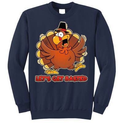 Thanksgiving Let's Get Basted Sweatshirt