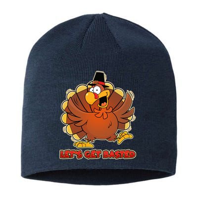 Thanksgiving Let's Get Basted Sustainable Beanie