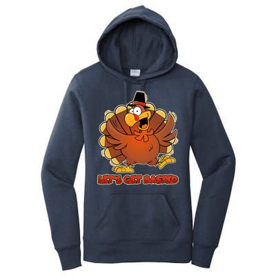 Thanksgiving Let's Get Basted Women's Pullover Hoodie