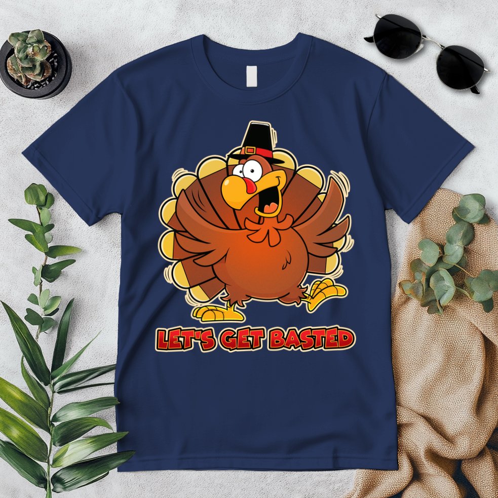 Thanksgiving Let's Get Basted Premium T-Shirt