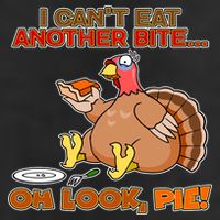 Thanksgiving Oh Look Pie! Adult Drive Performance Visor
