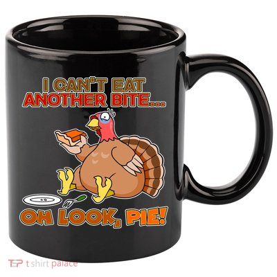 Thanksgiving Oh Look Pie! 11oz C Handle Ceramic Mug