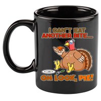 Thanksgiving Oh Look Pie! 11oz C Handle Ceramic Mug