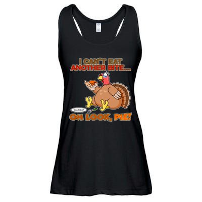 Thanksgiving Oh Look Pie! Ladies Essential Flowy Tank