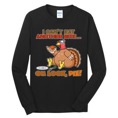 Thanksgiving Oh Look Pie! Tall Long Sleeve T-Shirt