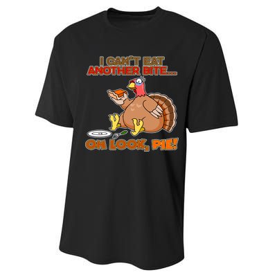 Thanksgiving Oh Look Pie! Performance Sprint T-Shirt