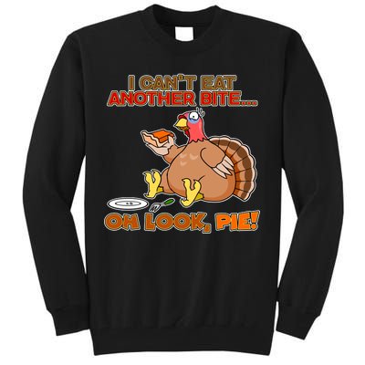 Thanksgiving Oh Look Pie! Tall Sweatshirt