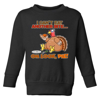 Thanksgiving Oh Look Pie! Toddler Sweatshirt