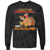 Thanksgiving Oh Look Pie! Tie-Dye Long Sleeve Shirt