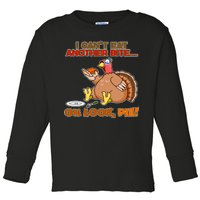 Thanksgiving Oh Look Pie! Toddler Long Sleeve Shirt