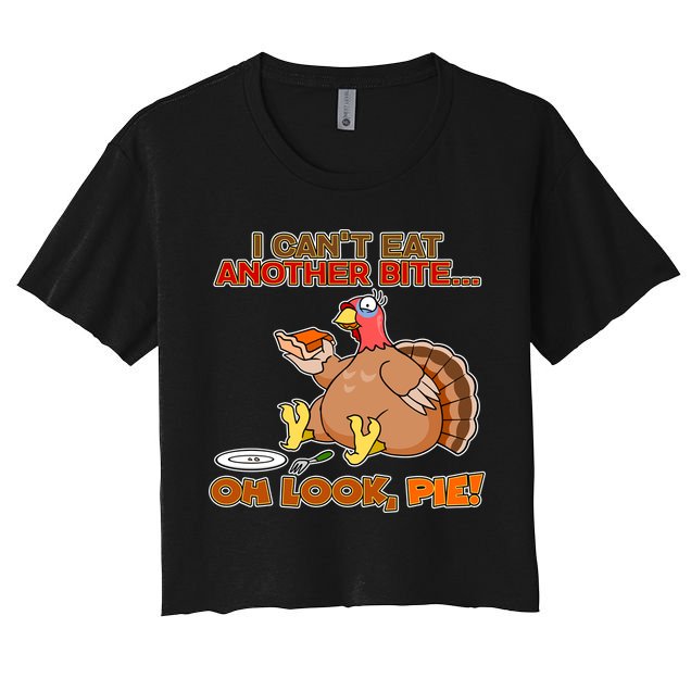 Thanksgiving Oh Look Pie! Crop Top