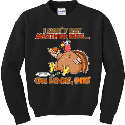 Thanksgiving Oh Look Pie! Kids Sweatshirt