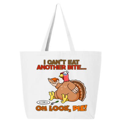 Thanksgiving Oh Look Pie! 25L Jumbo Tote