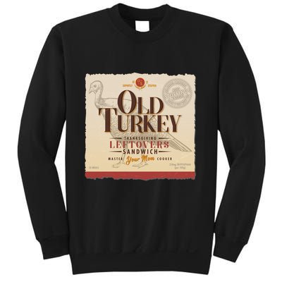 Thanksgiving Old Turkey Vintage Sweatshirt