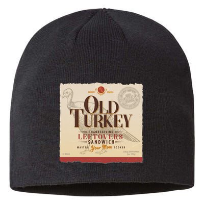 Thanksgiving Old Turkey Vintage Sustainable Beanie