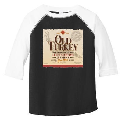 Thanksgiving Old Turkey Vintage Toddler Fine Jersey T-Shirt
