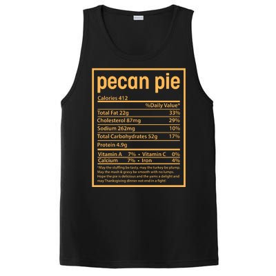 Thanksgiving Pecan Pie Nutrition Facts PosiCharge Competitor Tank