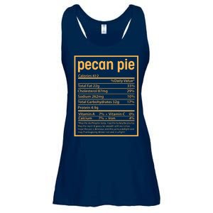 Thanksgiving Pecan Pie Nutrition Facts Ladies Essential Flowy Tank