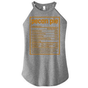 Thanksgiving Pecan Pie Nutrition Facts Women's Perfect Tri Rocker Tank