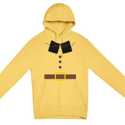 Thanksgiving Pilgrim Costume Premium Pullover Hoodie