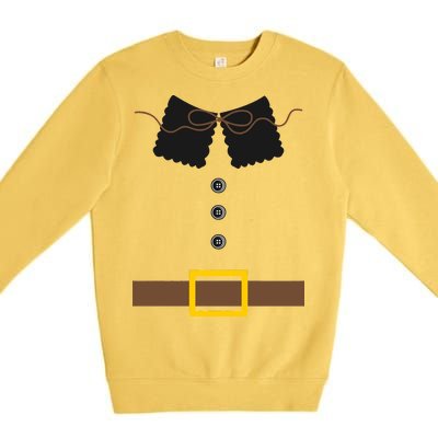 Thanksgiving Pilgrim Costume Premium Crewneck Sweatshirt