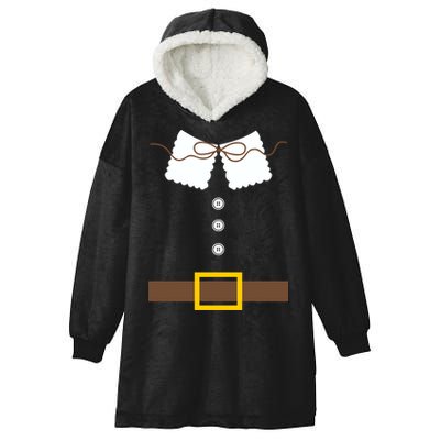Thanksgiving Pilgrim Costume Hooded Wearable Blanket