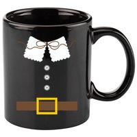 Thanksgiving Pilgrim Costume 11oz C Handle Ceramic Mug