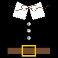 Thanksgiving Pilgrim Costume Bag