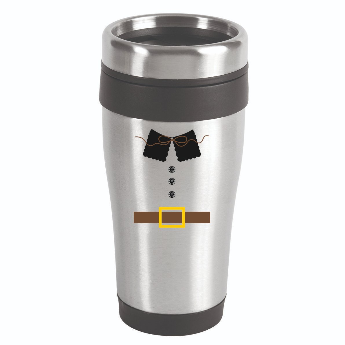 Thanksgiving Pilgrim Costume 16oz Travel Tumbler